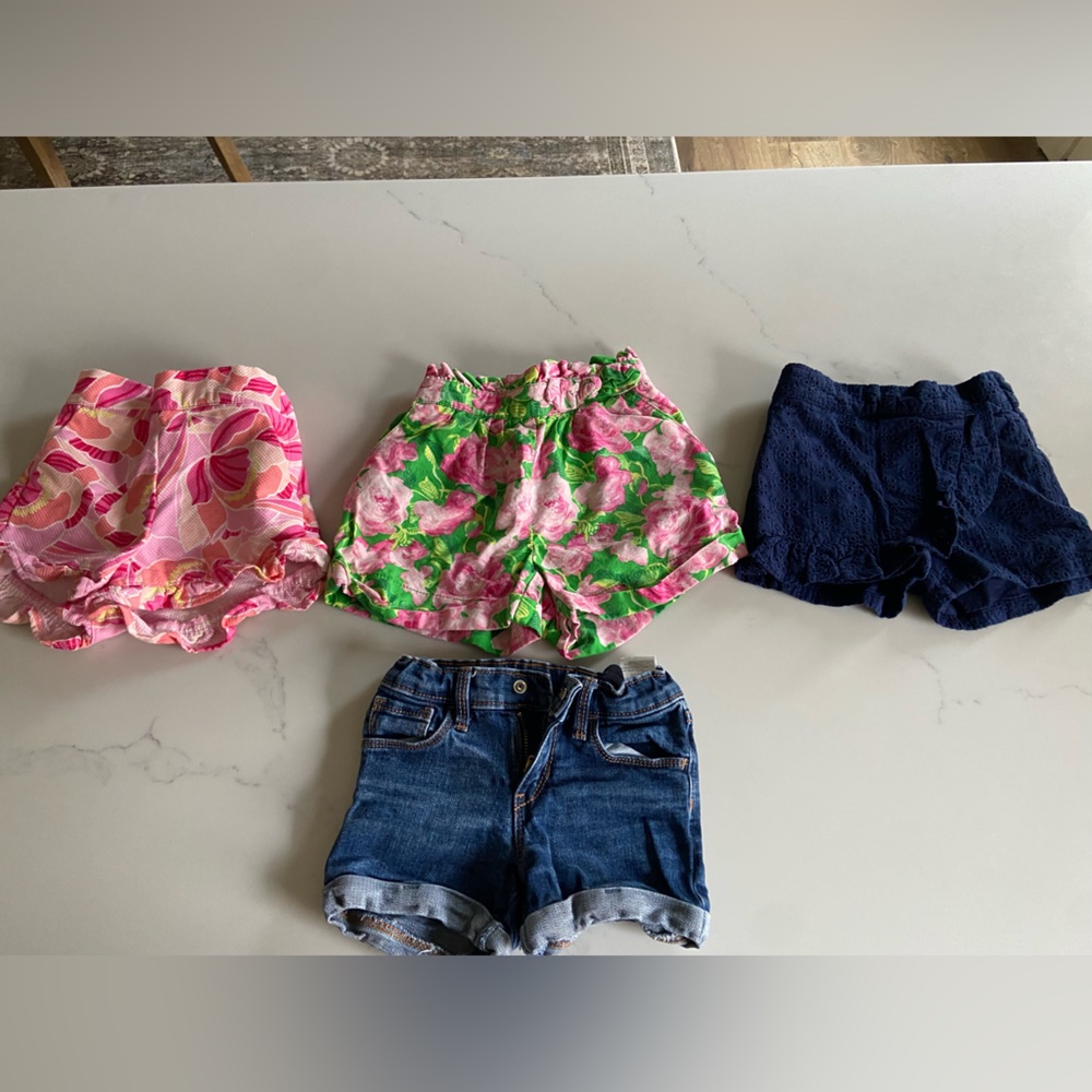 Janie and jack 4t shorts- Jean pair is old navy 4t